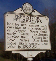 petroglyphs marker