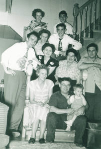 Mary & Max Schlacter bottom center. ABT 1948