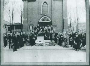 Peter Turuc funeral, Gary, IN 1939.
