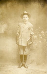 Vasil Turuc, brother of Peter Turuc Sr., in Gary, Indiana, 1912.
